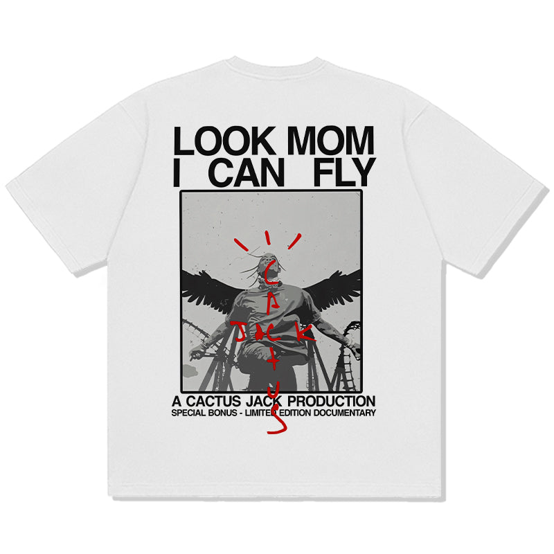 Look Mom I Can Fly By Travis Scott TEE