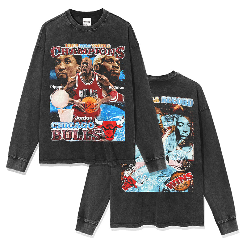 Chicago Bulls Sweatshirt NBA 2024