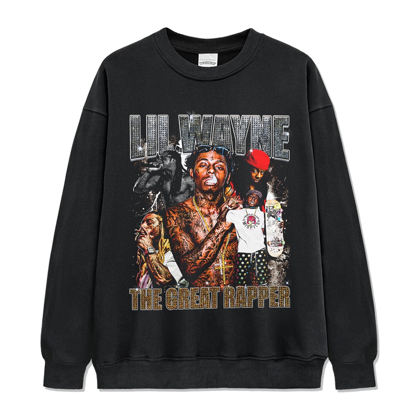 The Great Rapper By Lil Wayne Sweatshirt