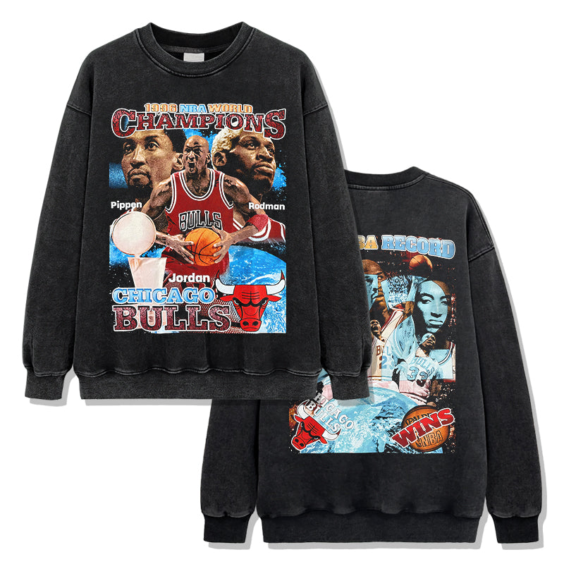 Chicago Bulls Sweatshirt NBA 2024