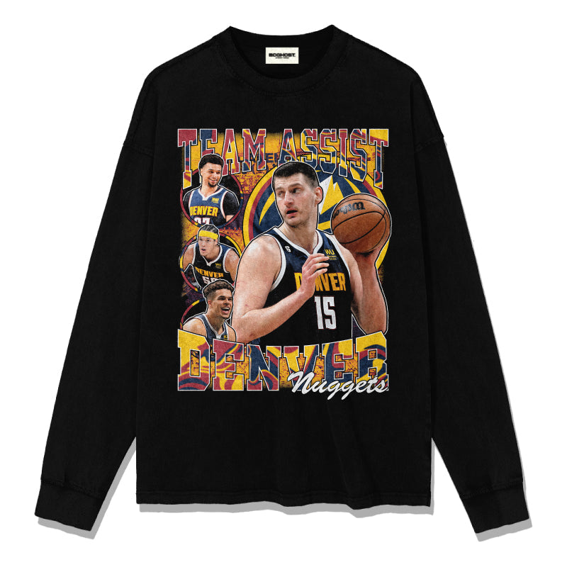 Denver Nuggets Sweatshirt NBA 2024