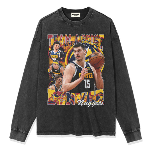 Denver Nuggets Sweatshirt NBA 2024