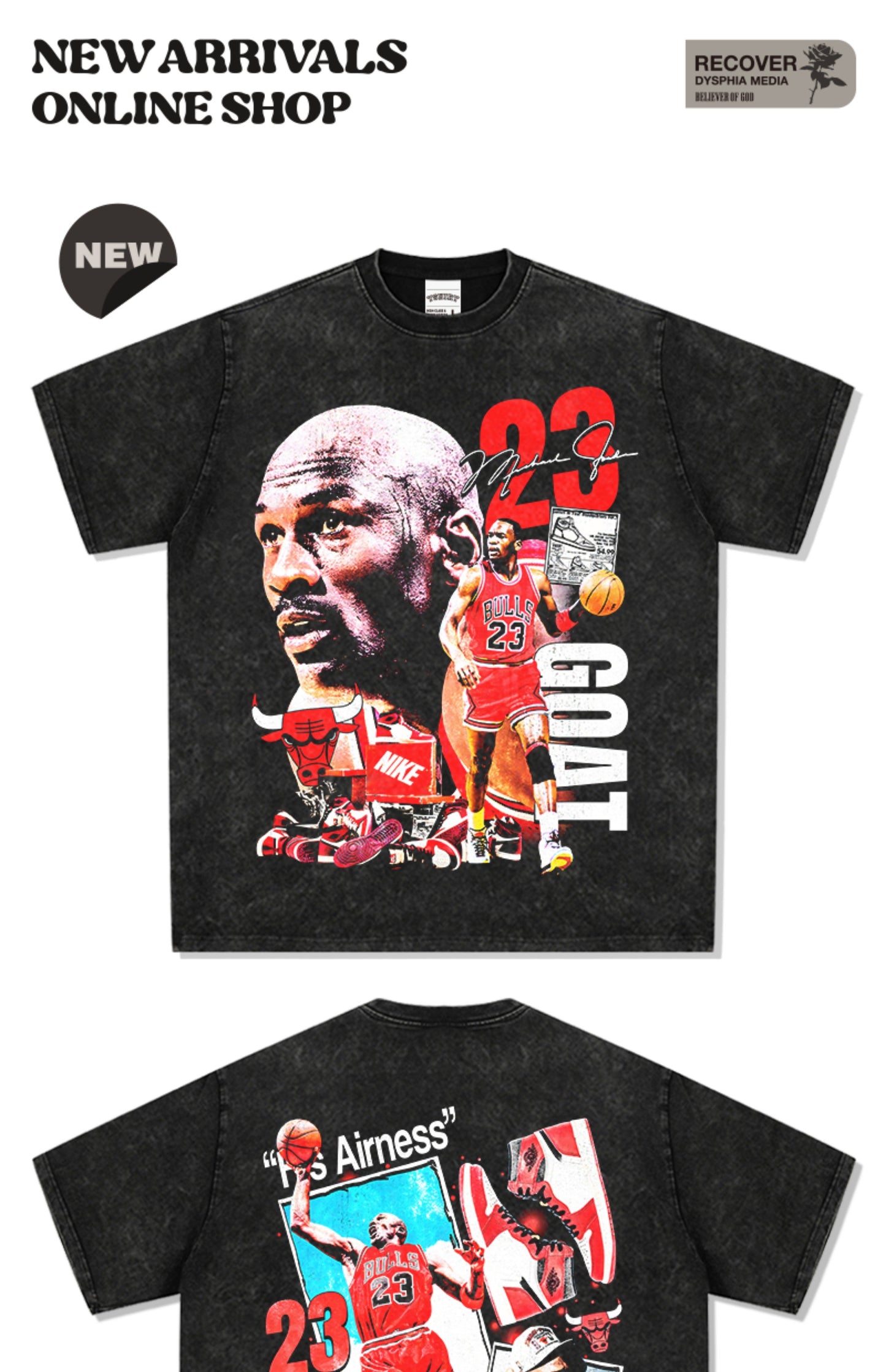 Michael Jordan Tee NBA 2024