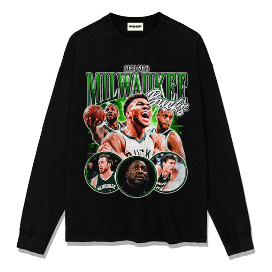 Milwaukee Bucks Sweatshirt NBA 2024