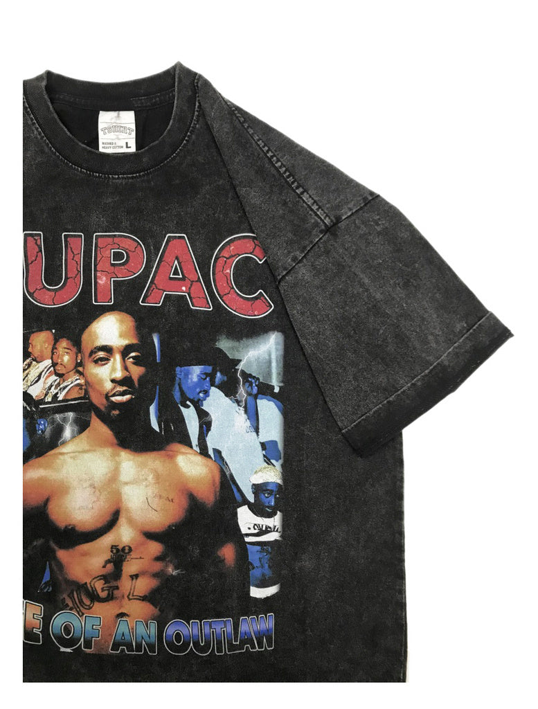 TUPAC "LIFE OF AN OUTLAW" TEE 2024