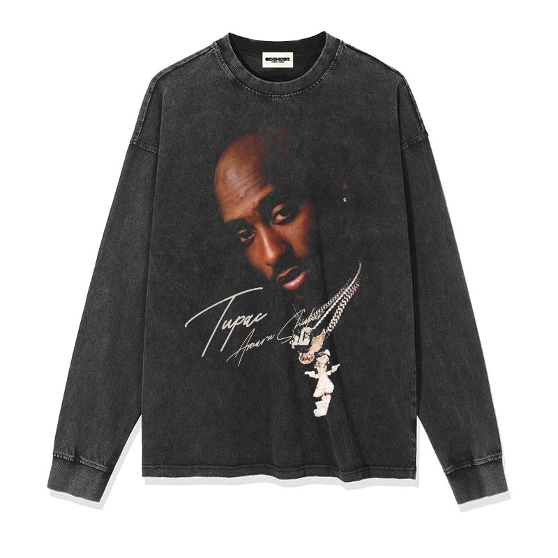 TUPAC SHAKUR BIG HEAD SWEATSHIRT 2024