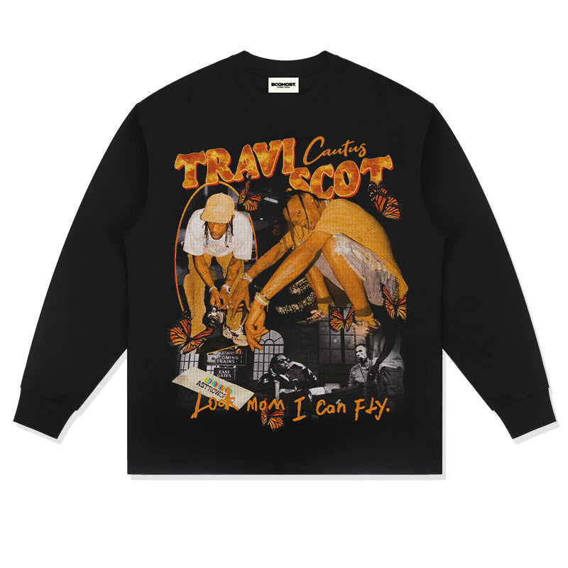 TRAVIS SCOTT "LOOK MOM I CAN FLY" SWEATSHIRT