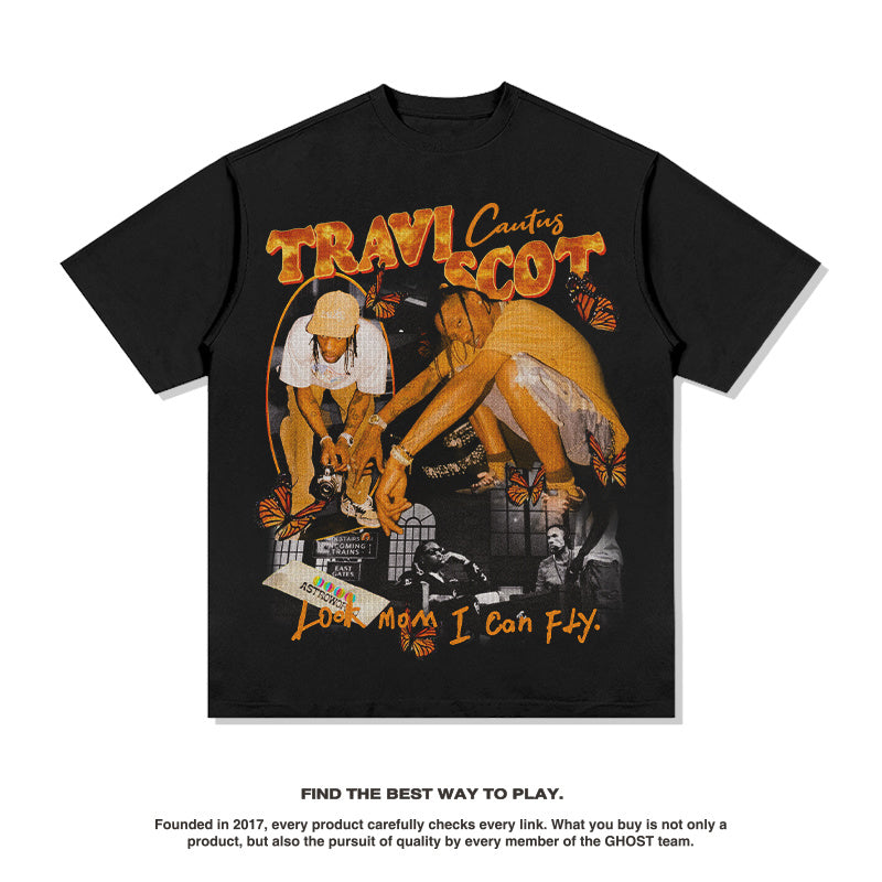 TRAVIS SCOTT "LOOK MOM I CAN FLY" TEE 2024