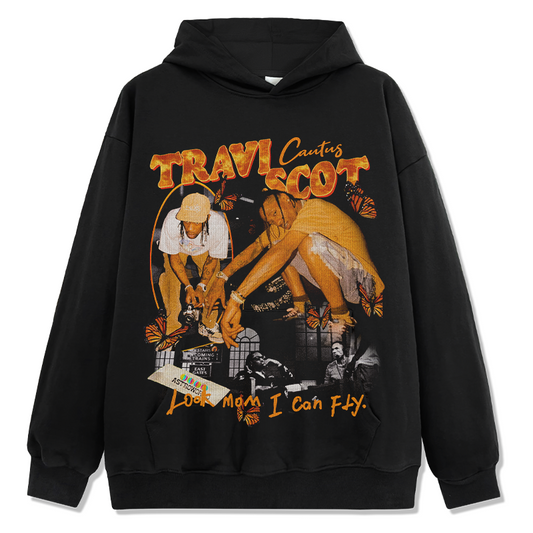 TRAVIS SCOTT "LOOK MOM I CAN FLY" HOODIE 2024