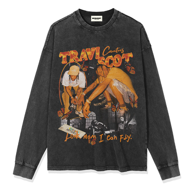 TRAVIS SCOTT "LOOK MOM I CAN FLY" SWEATSHIRT