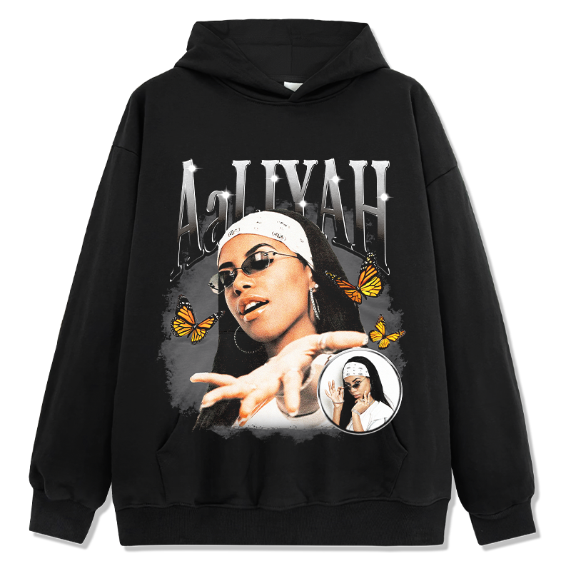 AALIYAH hoodie 2024