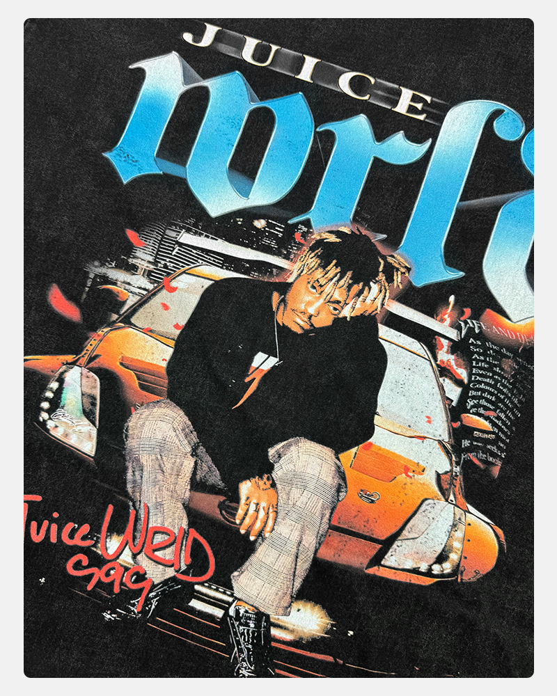 Juice Wrld Back Design TEE 2024