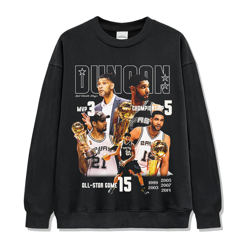 Tim Duncan Sweatshirt NBA 2024