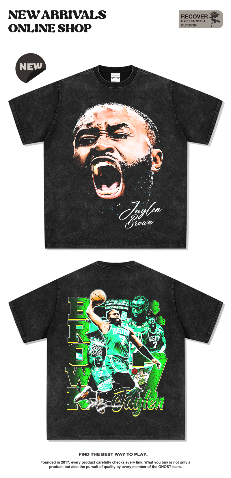 Jaylen Brown NBA Tee 2024