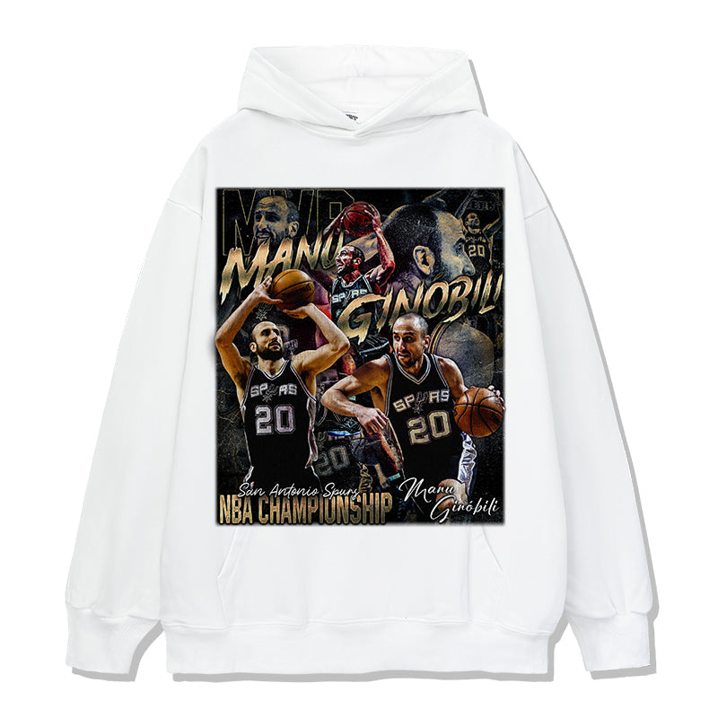 Manu Ginobili HOODIE NBA 2024