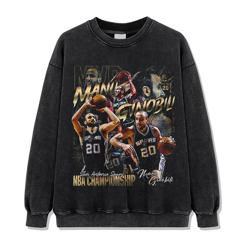 Manu Ginobili Sweatshirt NBA 2024