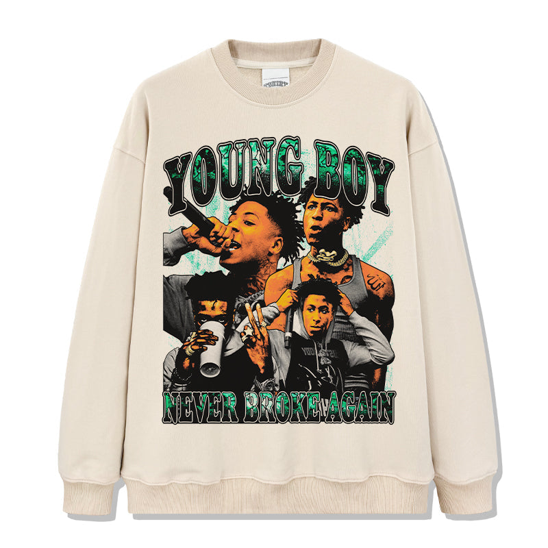 Never Broke Again By YoungBoy Sweatshirt