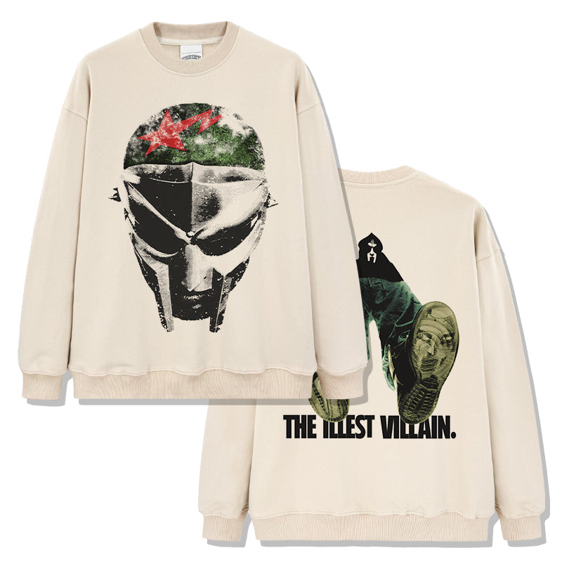 The Illest Villain By MF Doom Sweatshirt