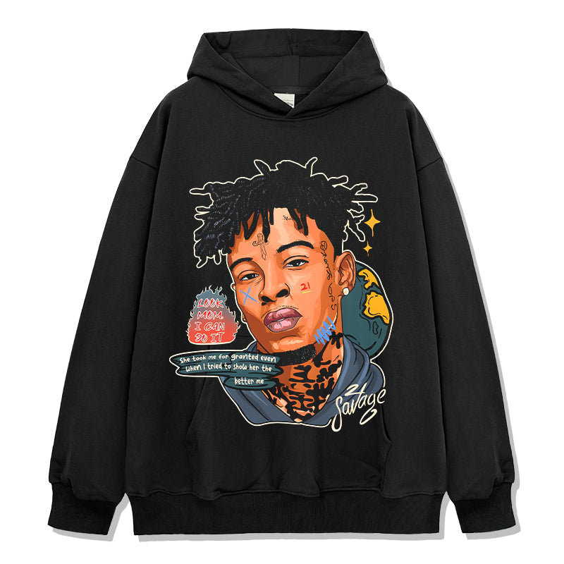 21 Savage By Comics 47 HOODIE