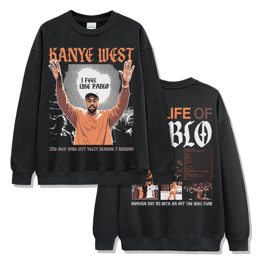 Rapper Kanye West Sweatshirt