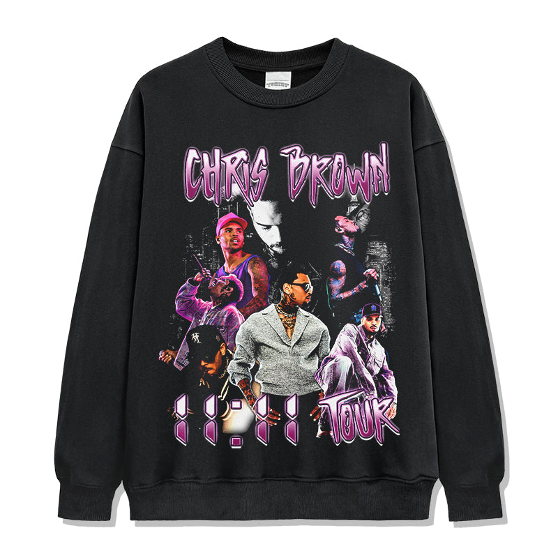 11:11 TOUR By chris brown Sweatshirt