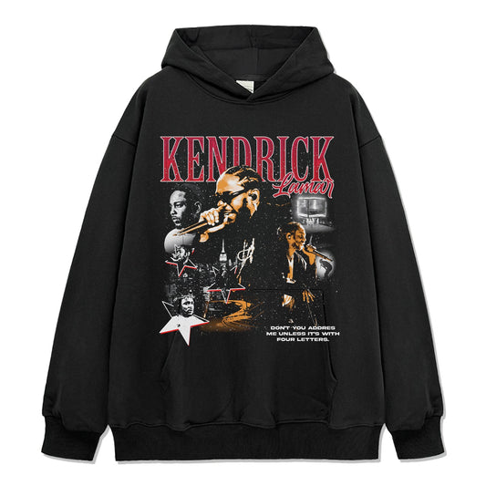 Don't You Address Me Unless It's With Four Letters By Kendrick Lamar Hoodie