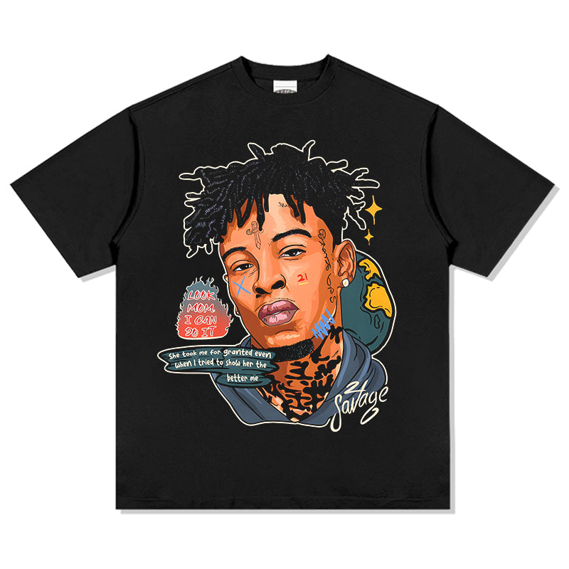 21 Savage By Comics 47 TEE