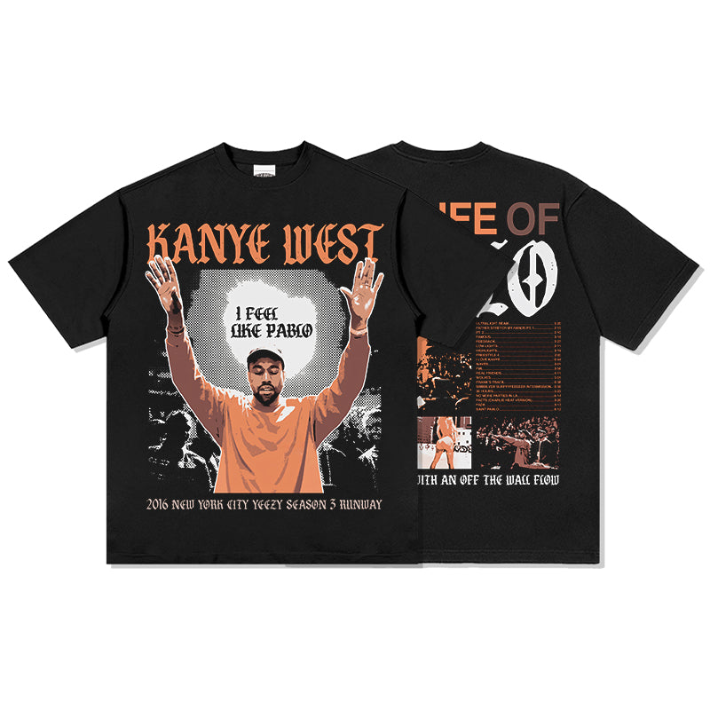 Rapper Kanye West TEE