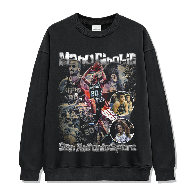 Manu Ginobili Sweatshirt NBA