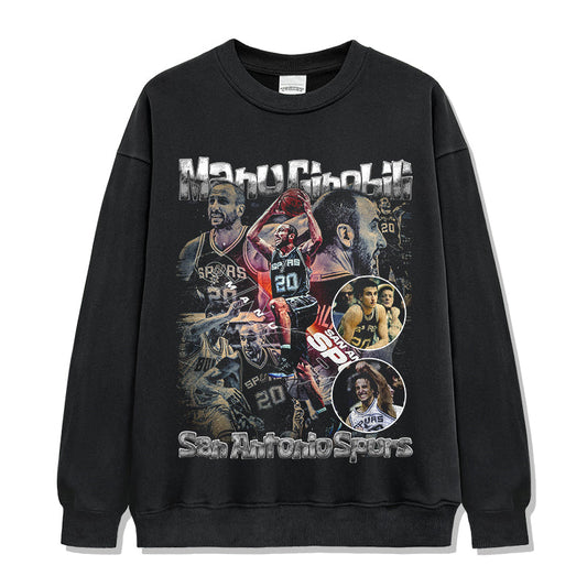 Manu Ginobili Sweatshirt NBA