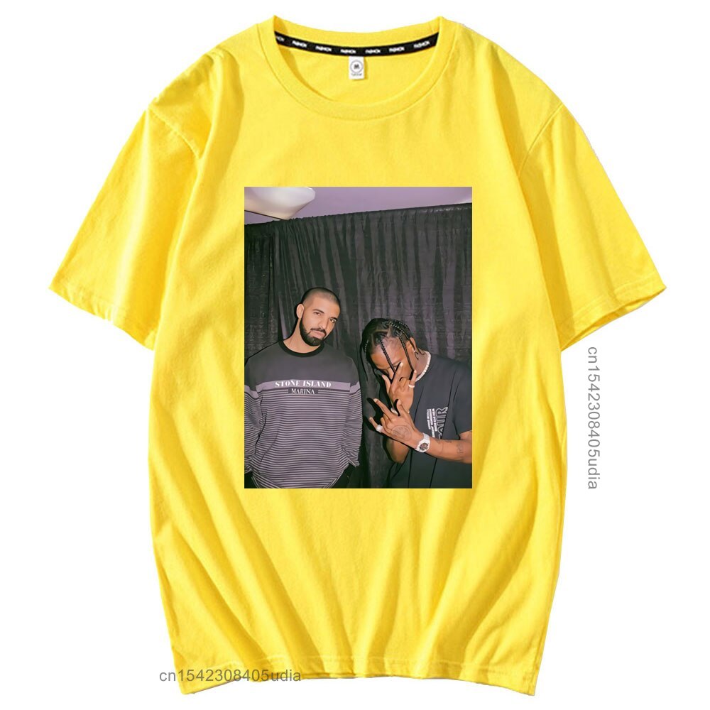 Drake And Travis Scott Retro Style T Shirt