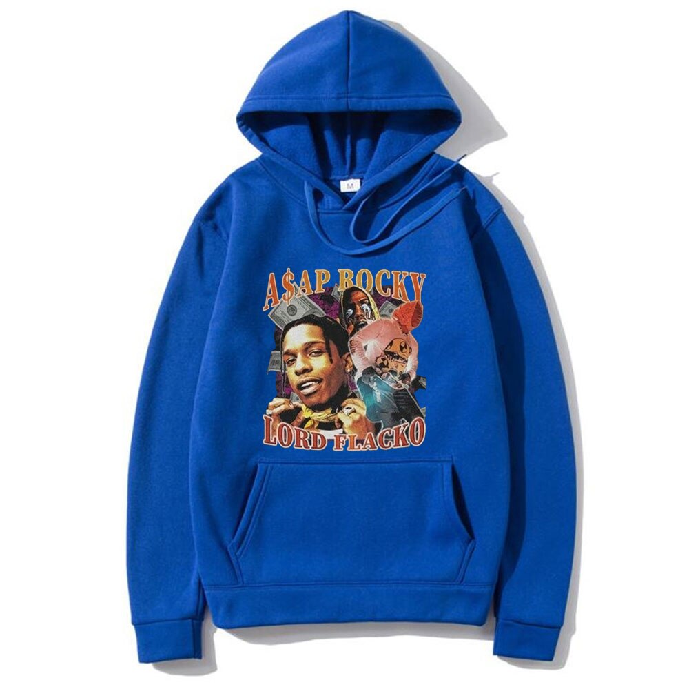 ASAP Rocky Hoodies Casual Streetwear pullover