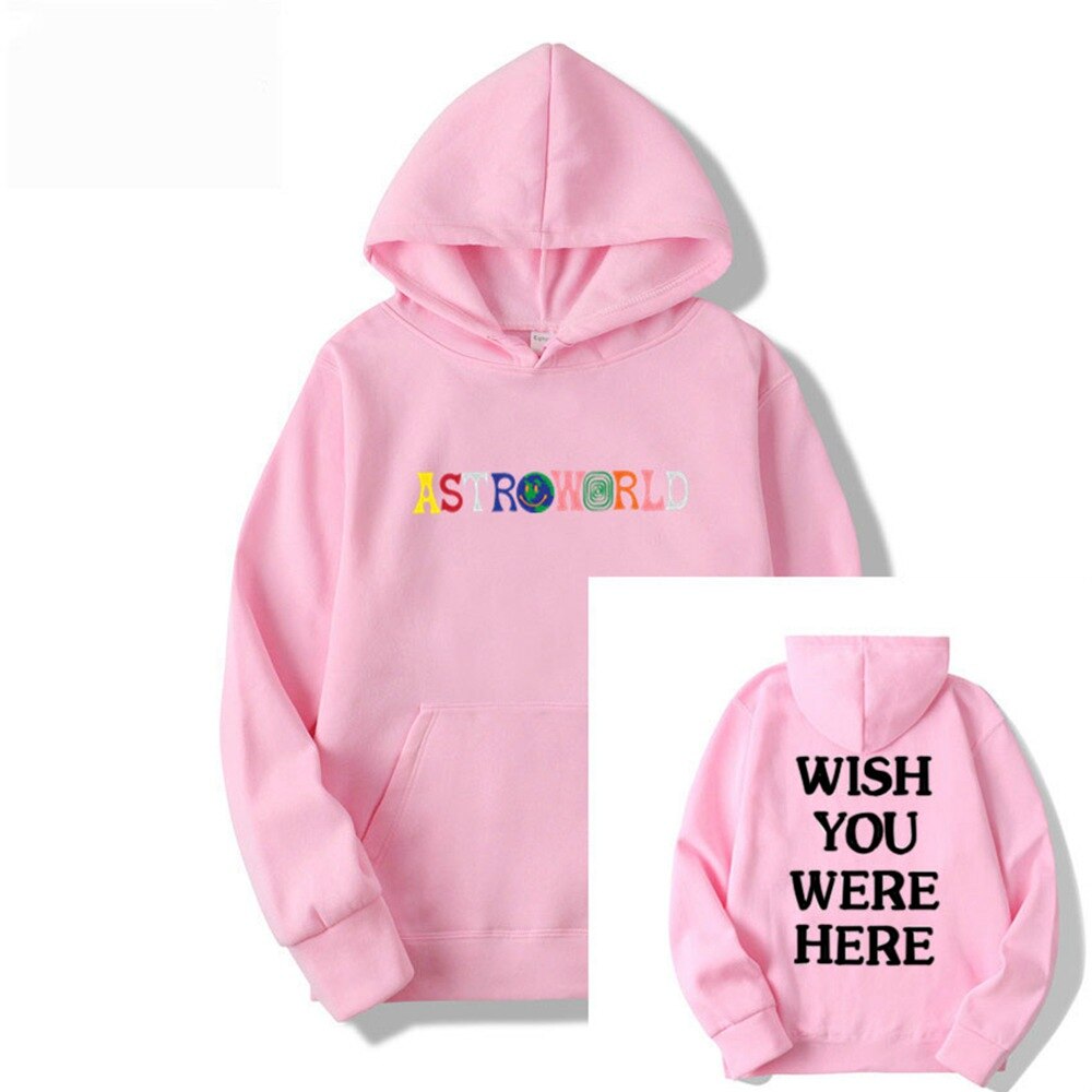 Travis Scott Astroworld Wish You Were Here Streetwear Hoodie