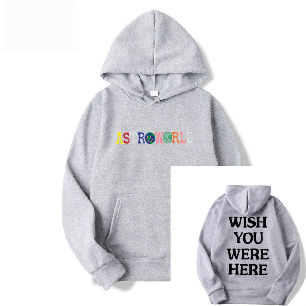 Travis Scott Astroworld Wish You Were Here Streetwear Hoodie