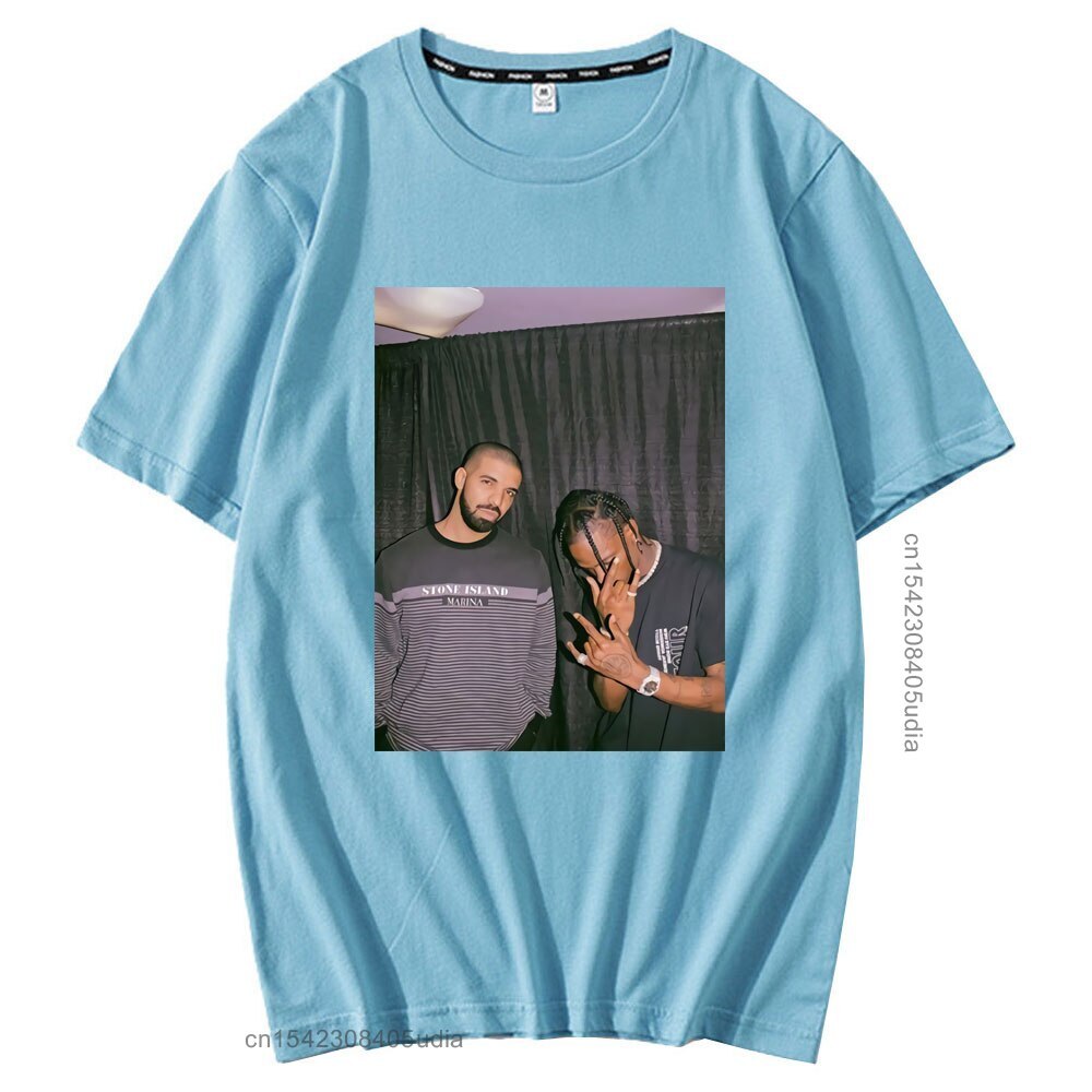 Drake And Travis Scott Retro Style T Shirt