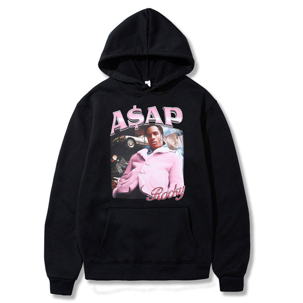 Asap Rocky Hoodies Vintage Pullover