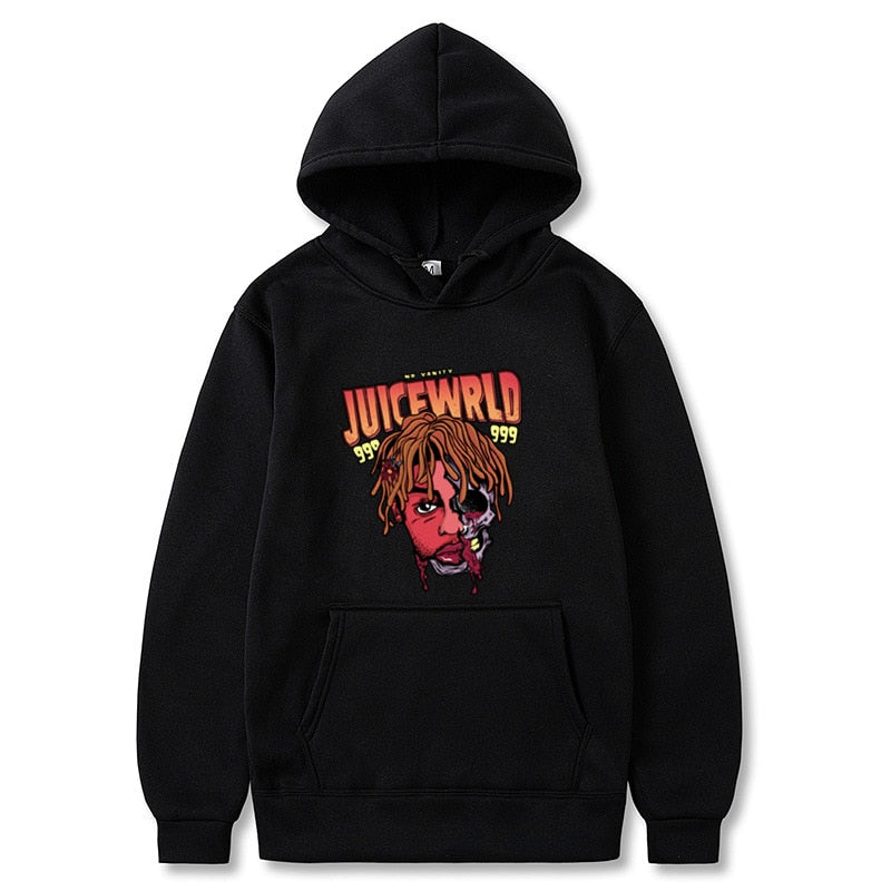 Juice Wrld Hoodies High Quality Winter Fleece Pullover Streetwear