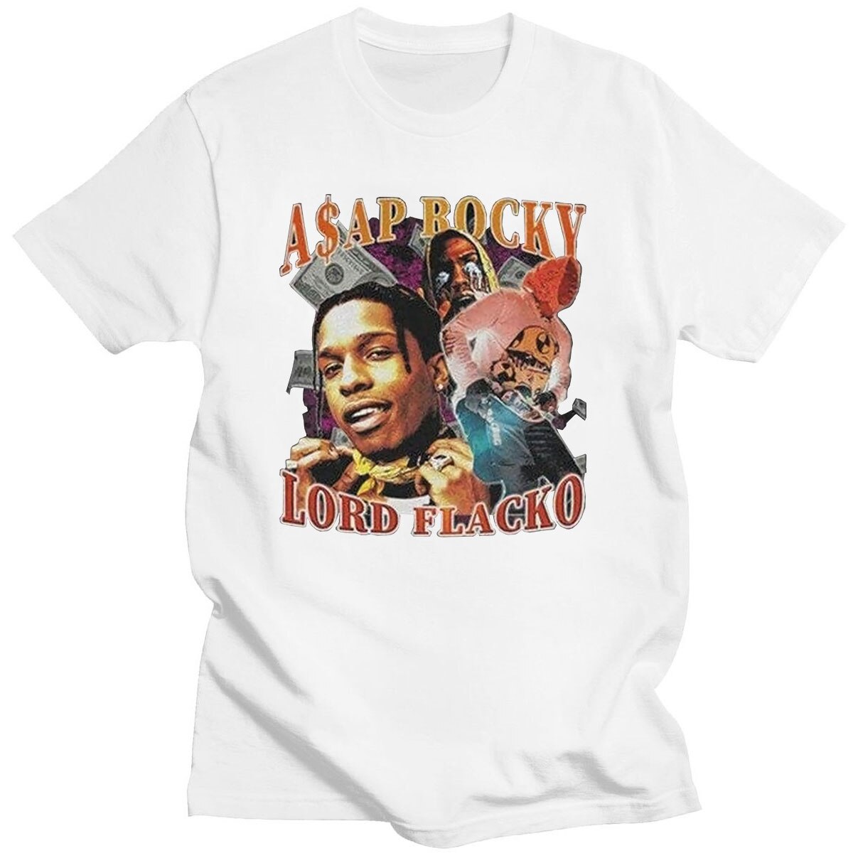 Asap Rocky Streetwear T shirt