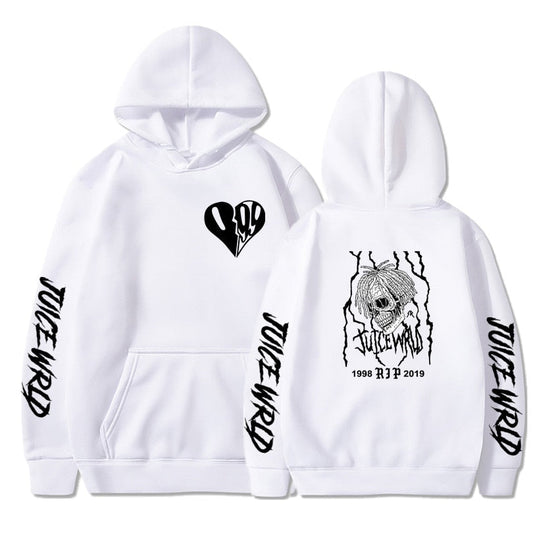 Juice Wrld Hoodies High Quality Winter Fleece Pullover Streetwear