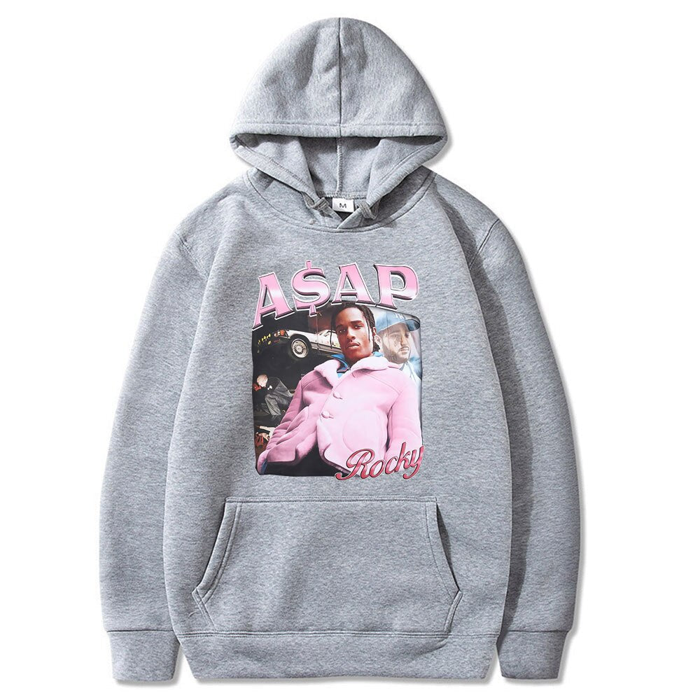 Asap Rocky Hoodies Vintage Pullover