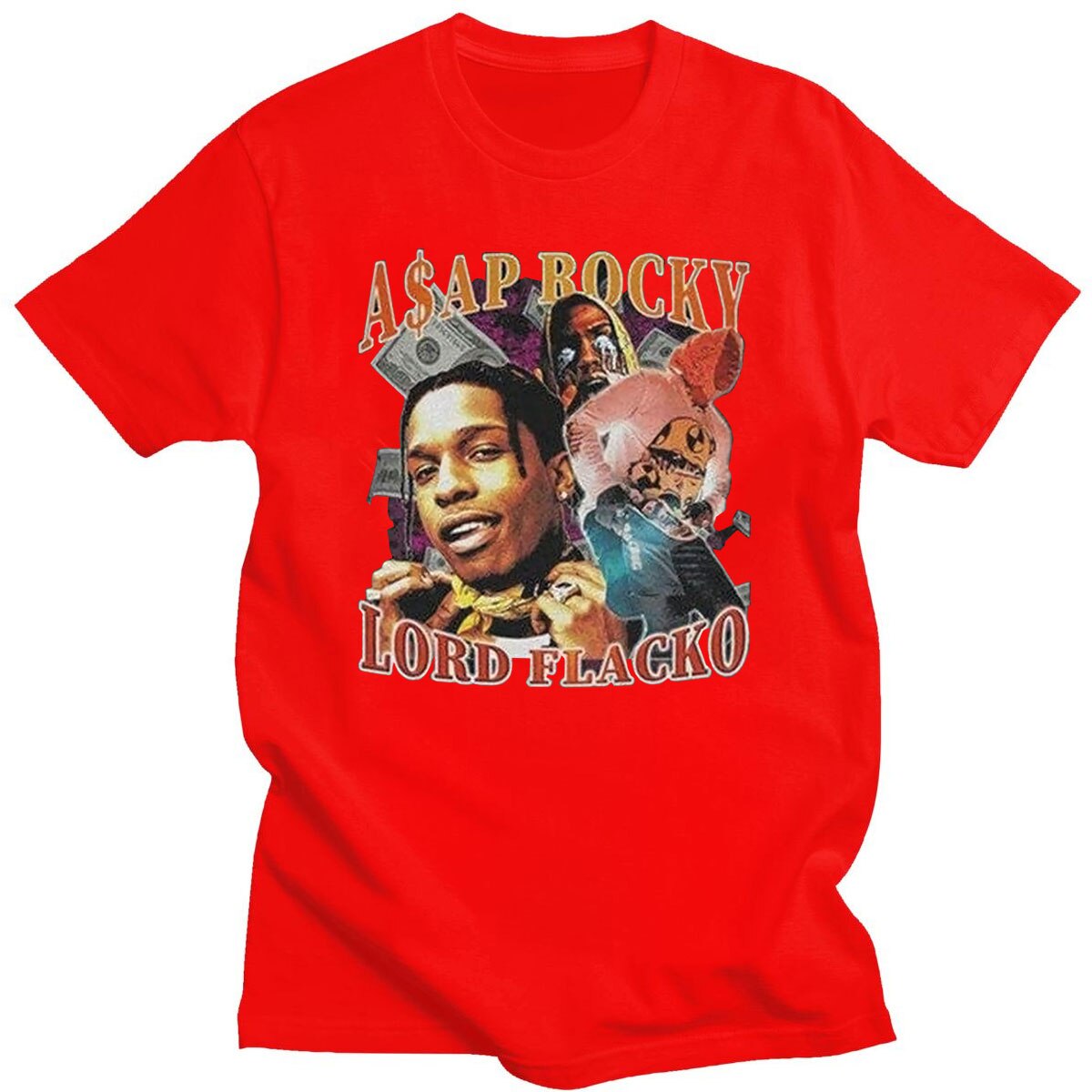 Asap Rocky Streetwear T shirt