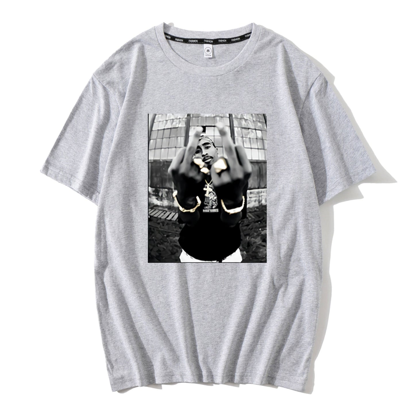 Tupac  Casual Street Wear Mens  Vintage T Shirt