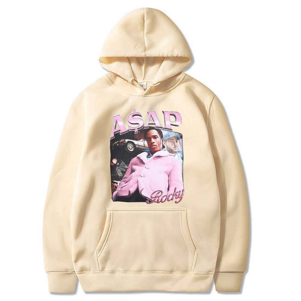 Asap Rocky Hoodies Vintage Pullover