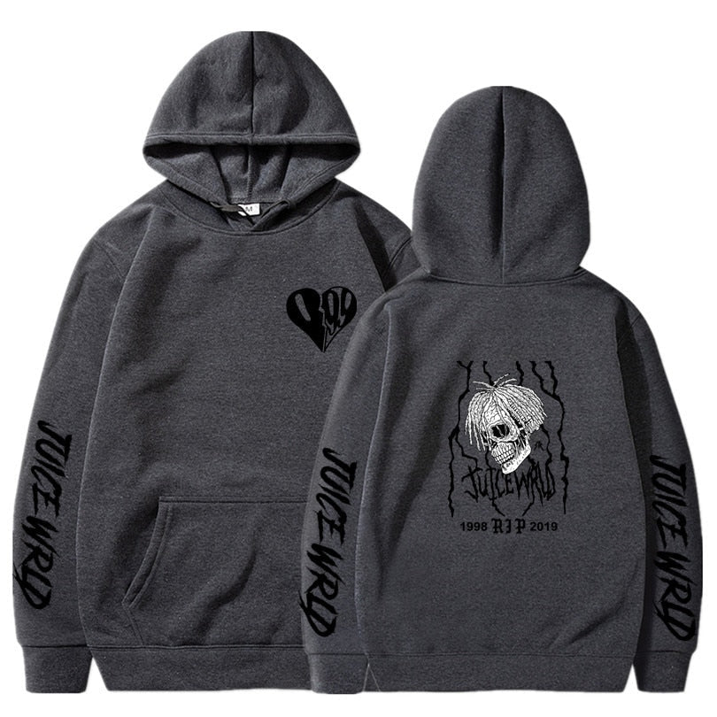 Juice Wrld Hoodies High Quality Winter Fleece Pullover Streetwear