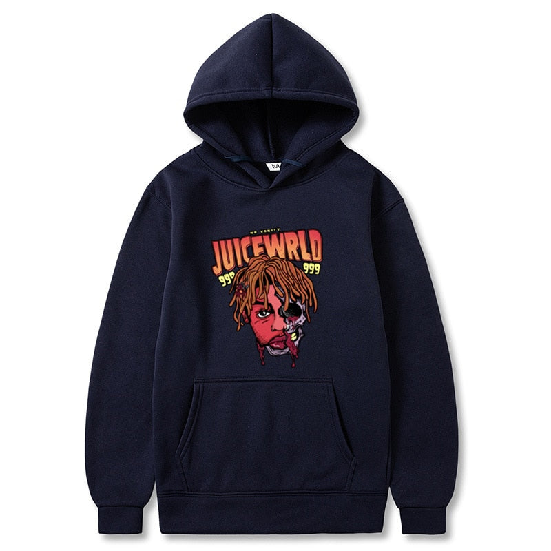 Juice Wrld Hoodies High Quality Winter Fleece Pullover Streetwear