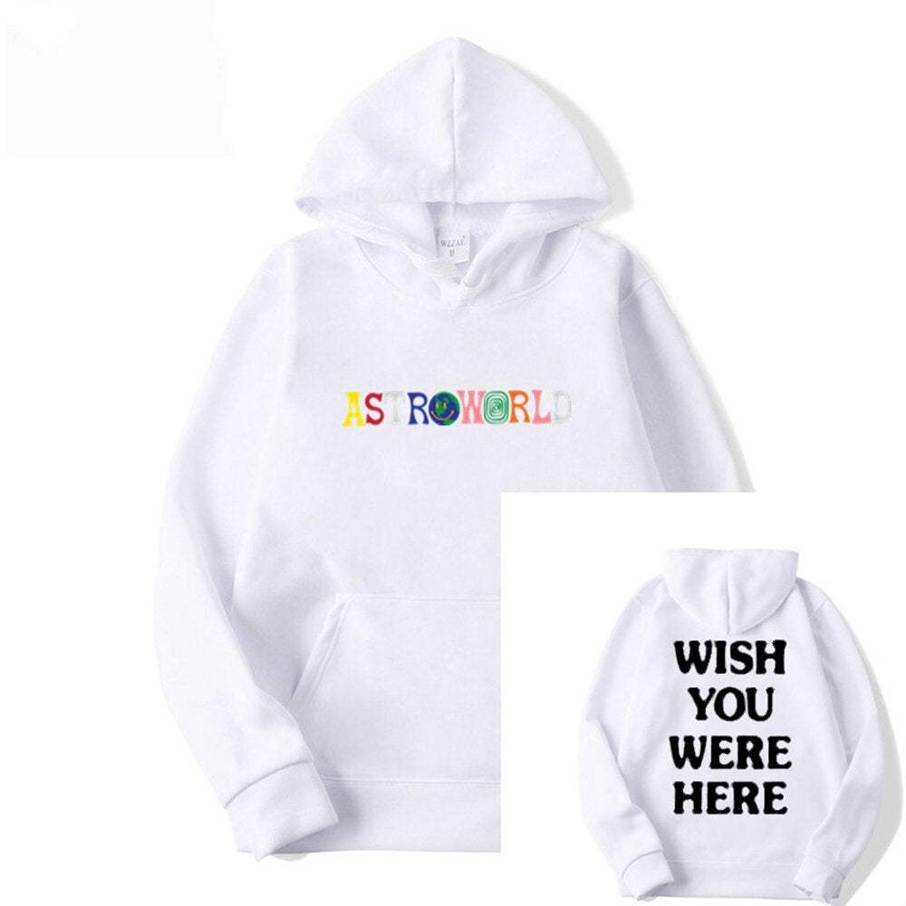 Travis Scott Astroworld Wish You Were Here Streetwear Hoodie