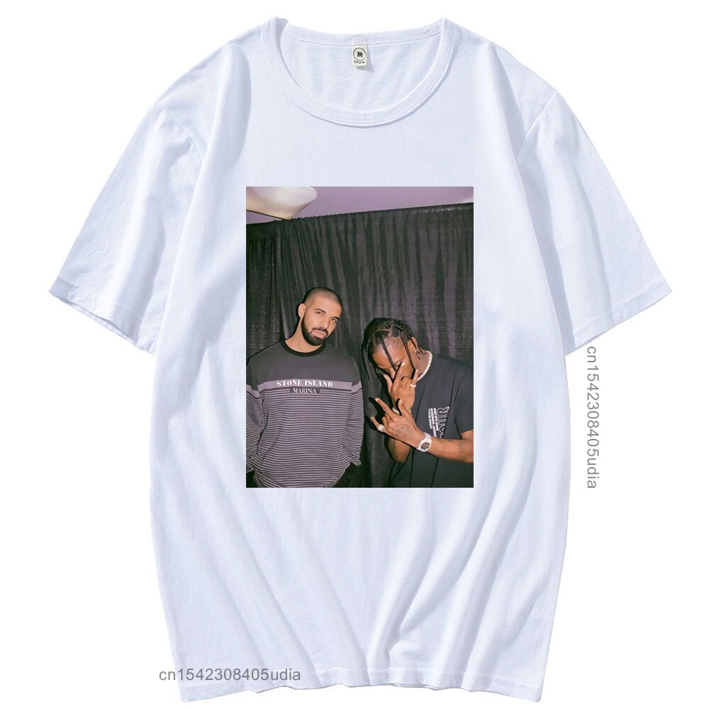 Drake And Travis Scott Retro Style T Shirt