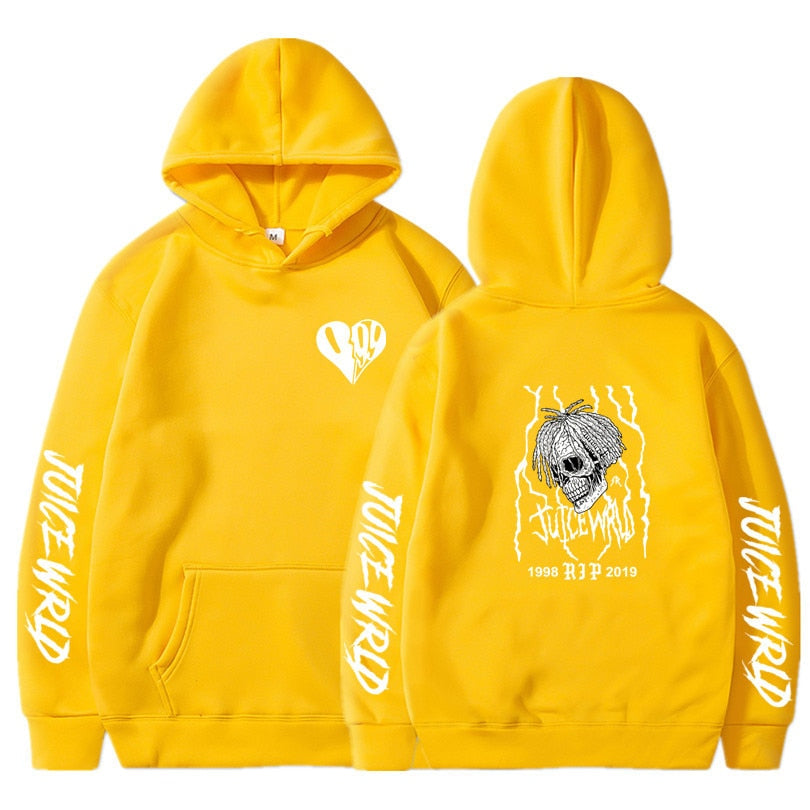 Juice Wrld Hoodies High Quality Winter Fleece Pullover Streetwear