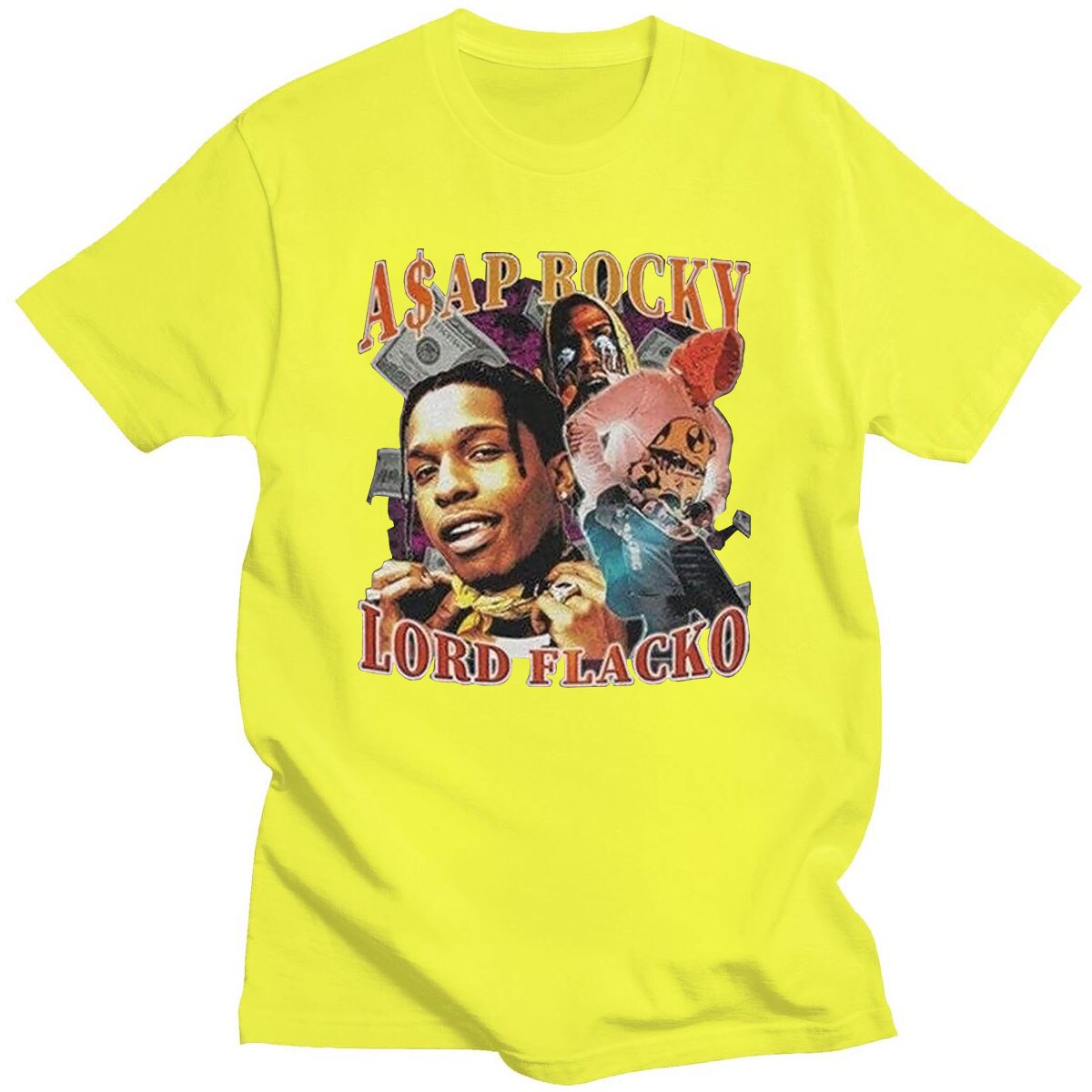 Asap Rocky Streetwear T shirt