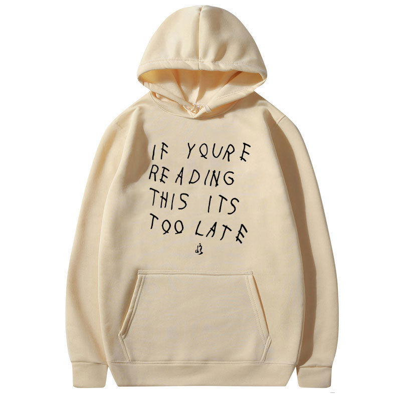 Drake Hoodie Streetwear Unisex